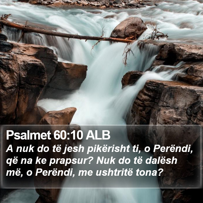 Psalmet 60:10 ALB Bible Study