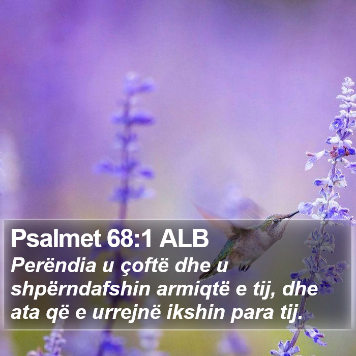 Psalmet 68:1 ALB Bible Study