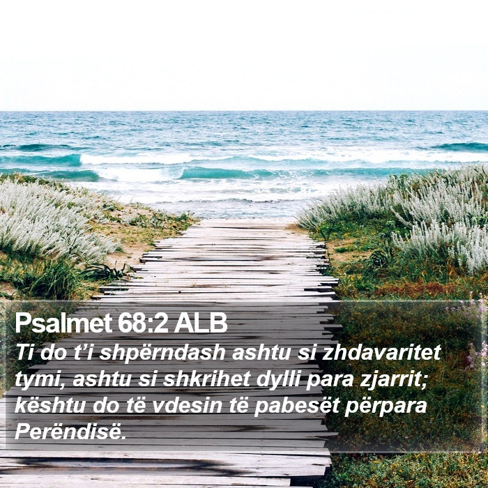 Psalmet 68:2 ALB Bible Study