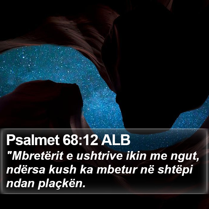 Psalmet 68:12 ALB Bible Study