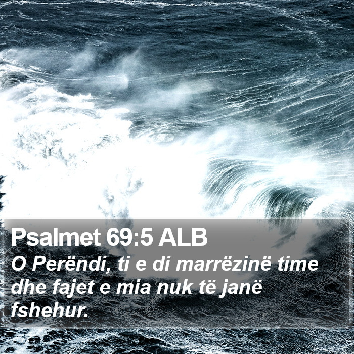 Psalmet 69:5 ALB Bible Study