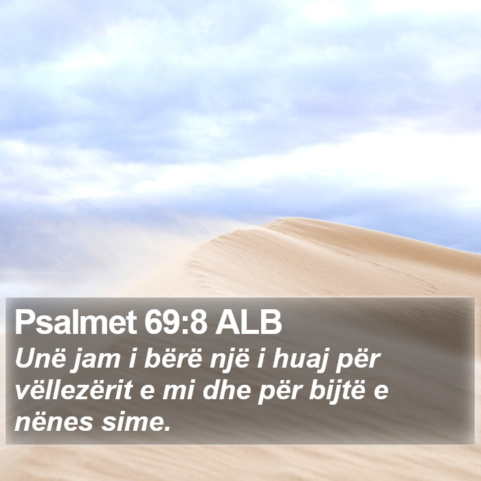 Psalmet 69:8 ALB Bible Study