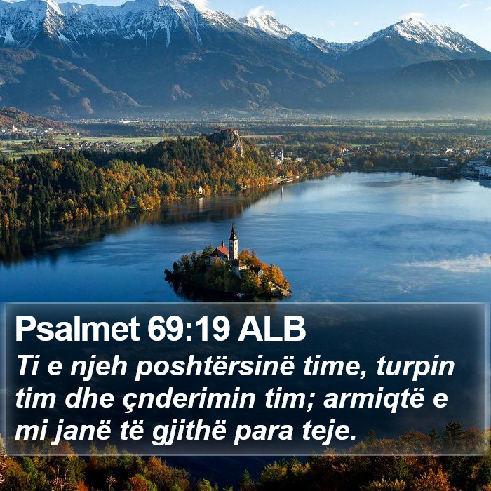 Psalmet 69:19 ALB Bible Study