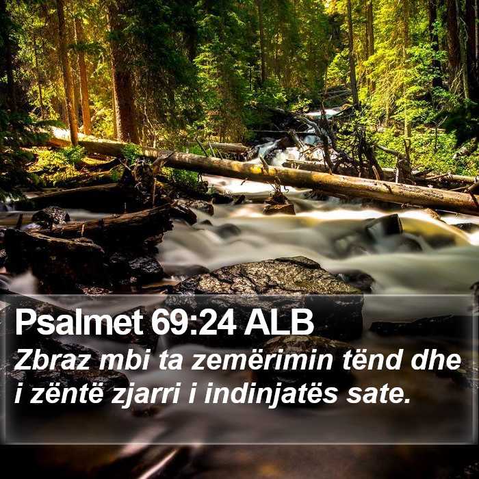 Psalmet 69:24 ALB Bible Study