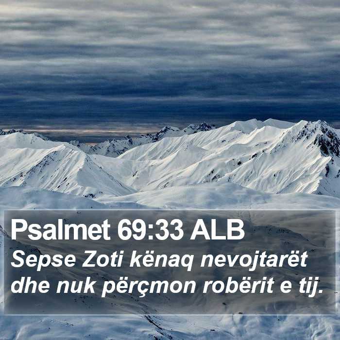 Psalmet 69:33 ALB Bible Study