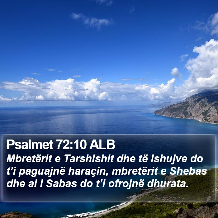 Psalmet 72:10 ALB Bible Study