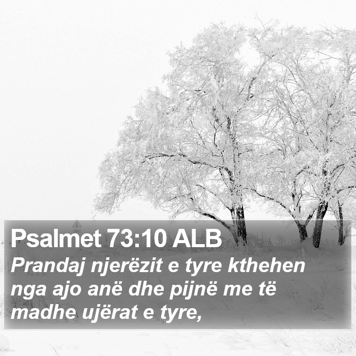 Psalmet 73:10 ALB Bible Study
