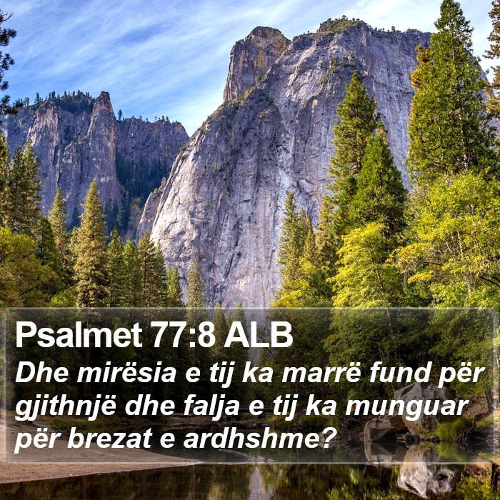 Psalmet 77:8 ALB Bible Study