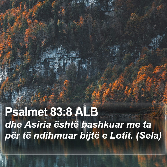 Psalmet 83:8 ALB Bible Study