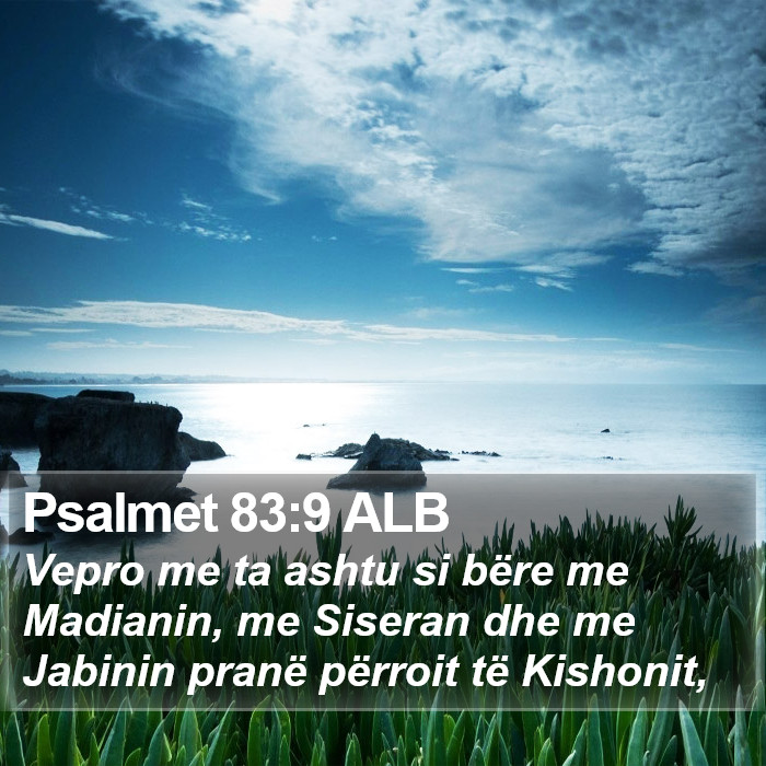 Psalmet 83:9 ALB Bible Study