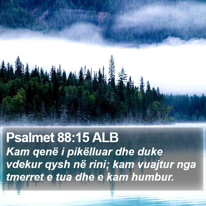 Psalmet 88:15 ALB Bible Study