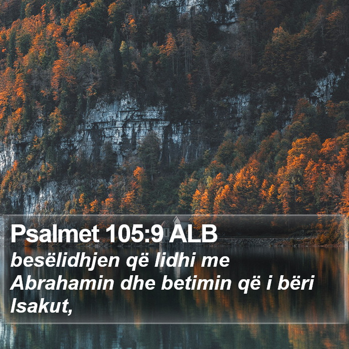 Psalmet 105:9 ALB Bible Study