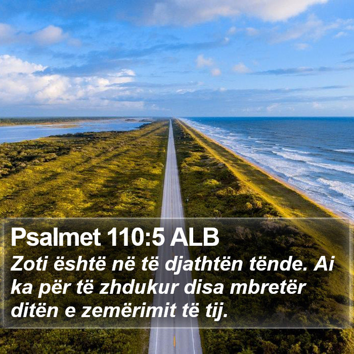 Psalmet 110:5 ALB Bible Study