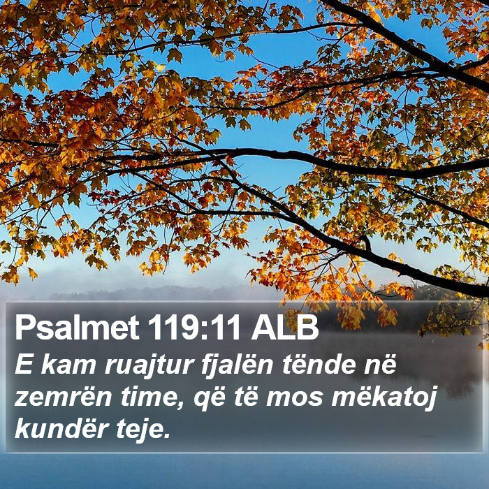 Psalmet 119:11 ALB Bible Study