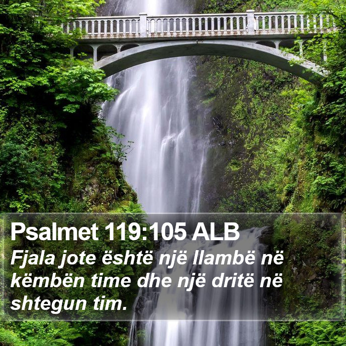 Psalmet 119:105 ALB Bible Study