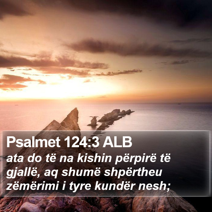 Psalmet 124:3 ALB Bible Study