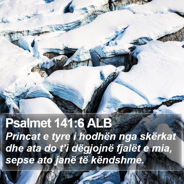 Psalmet 141:6 ALB Bible Study