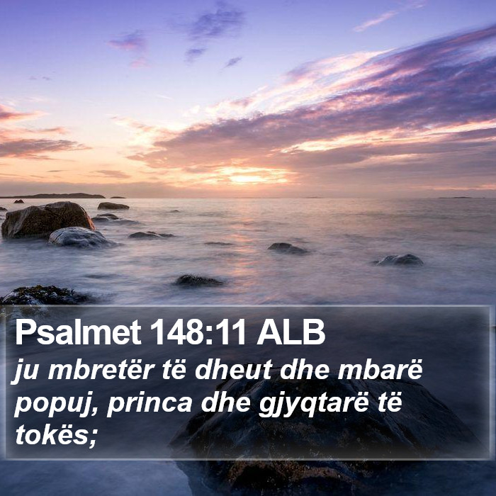 Psalmet 148:11 ALB Bible Study