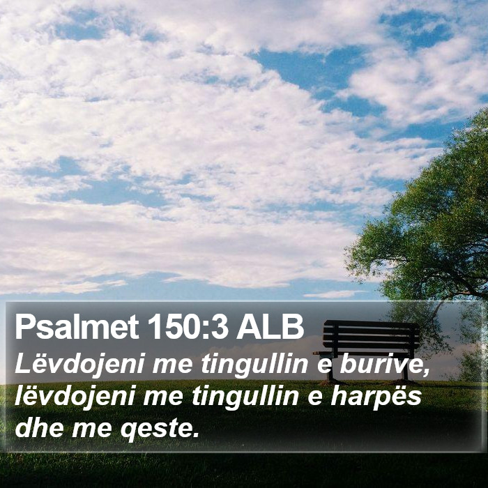 Psalmet 150:3 ALB Bible Study