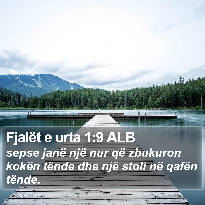 Fjalët e urta 1:9 ALB Bible Study