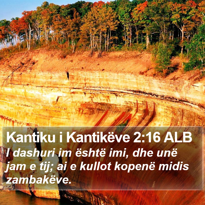 Kantiku i Kantikëve 2:16 ALB Bible Study