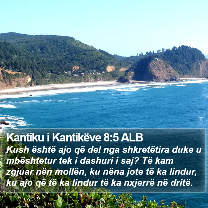Kantiku i Kantikëve 8:5 ALB Bible Study