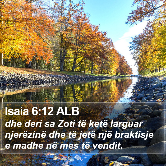 Isaia 6:12 ALB Bible Study