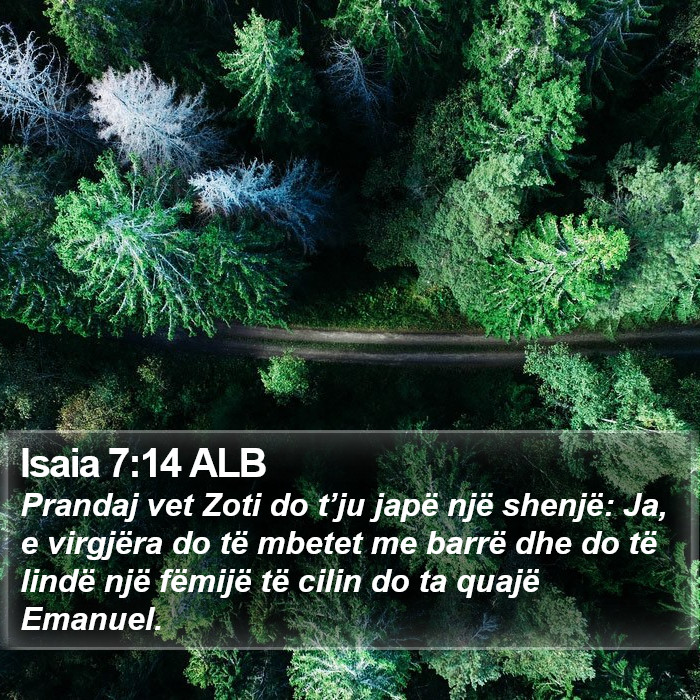 Isaia 7:14 ALB Bible Study