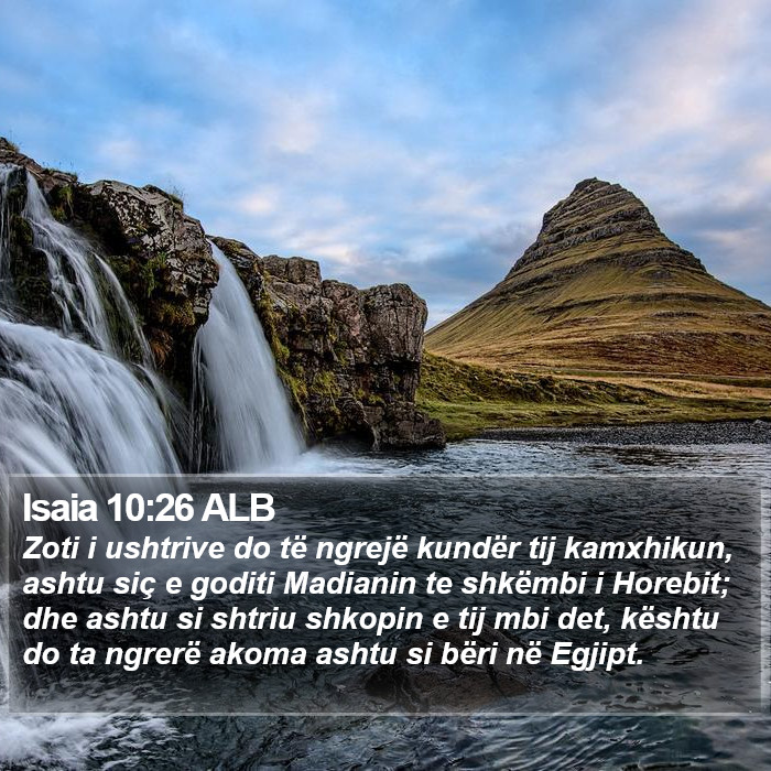 Isaia 10:26 ALB Bible Study