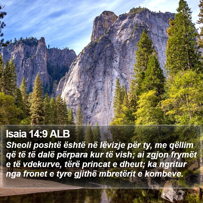 Isaia 14:9 ALB Bible Study
