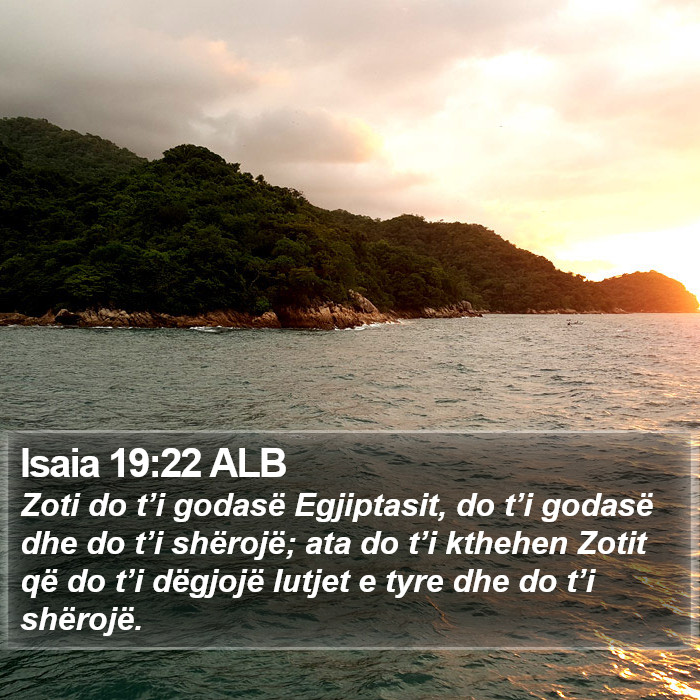 Isaia 19:22 ALB Bible Study