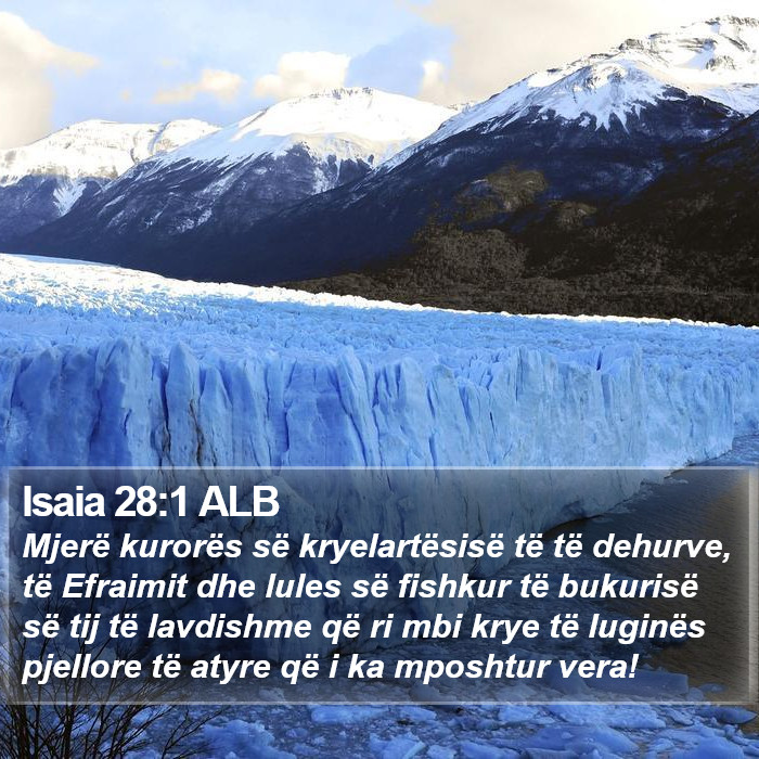 Isaia 28:1 ALB Bible Study