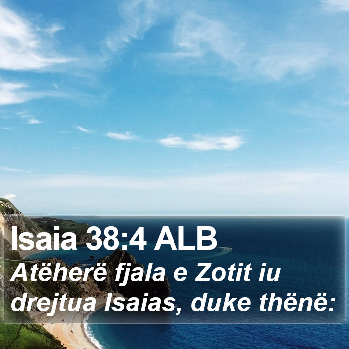 Isaia 38:4 ALB Bible Study