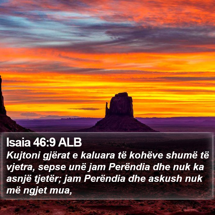 Isaia 46:9 ALB Bible Study
