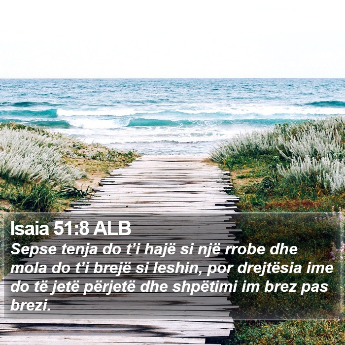 Isaia 51:8 ALB Bible Study
