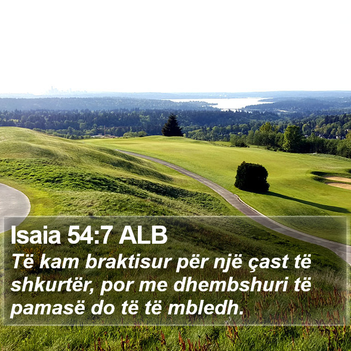 Isaia 54:7 ALB Bible Study