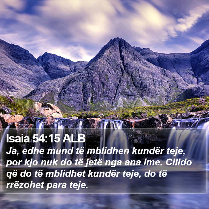 Isaia 54:15 ALB Bible Study