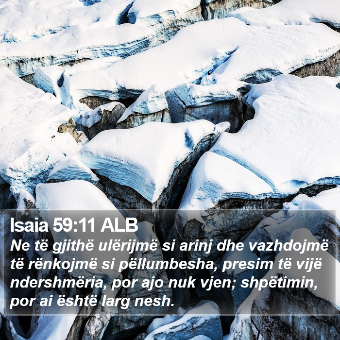 Isaia 59:11 ALB Bible Study