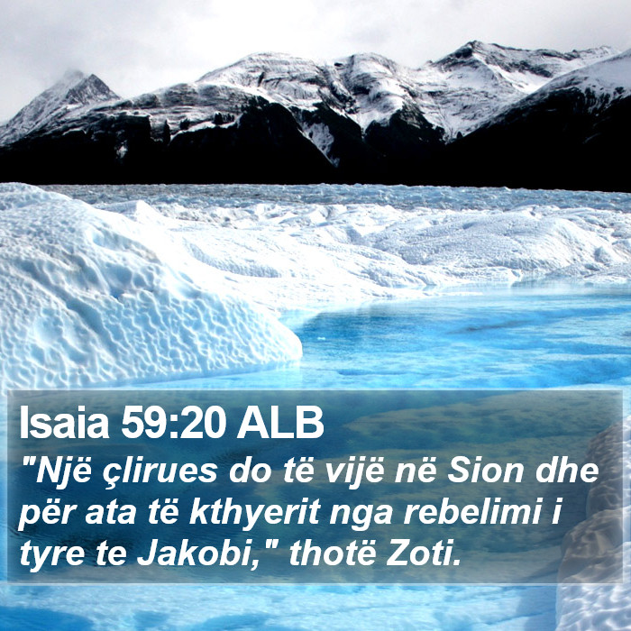 Isaia 59:20 ALB Bible Study