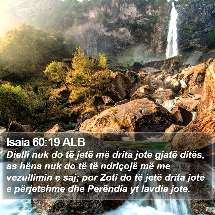 Isaia 60:19 ALB Bible Study