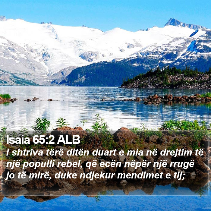 Isaia 65:2 ALB Bible Study