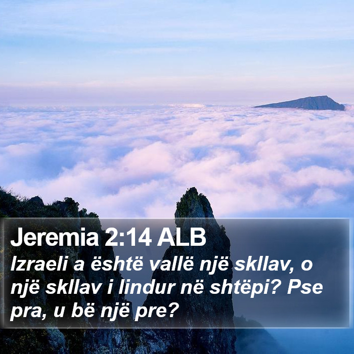 Jeremia 2:14 ALB Bible Study