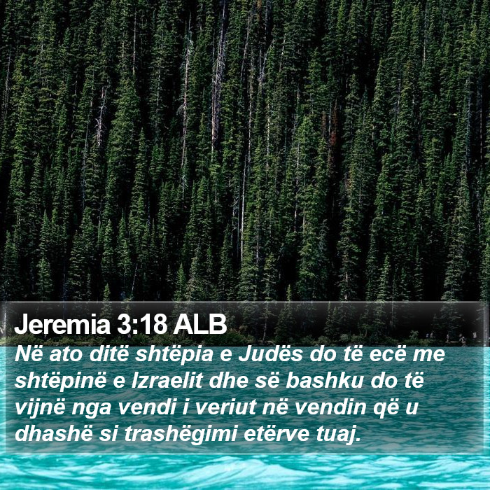 Jeremia 3:18 ALB Bible Study