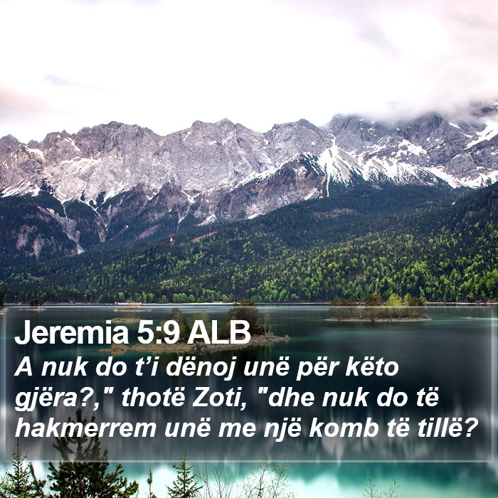 Jeremia 5:9 ALB Bible Study