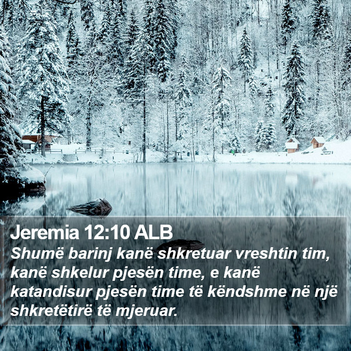 Jeremia 12:10 ALB Bible Study