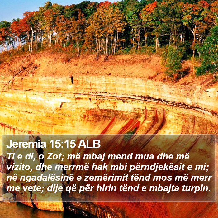 Jeremia 15:15 ALB Bible Study