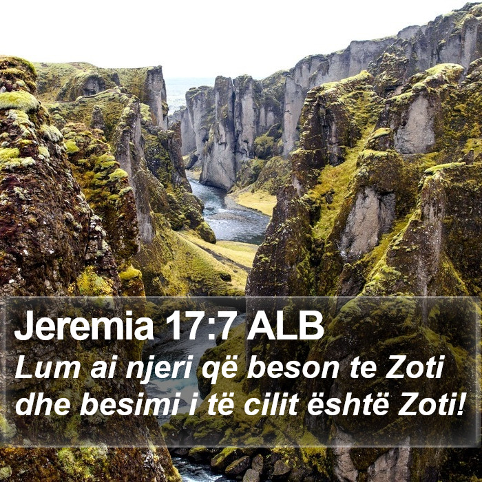 Jeremia 17:7 ALB Bible Study