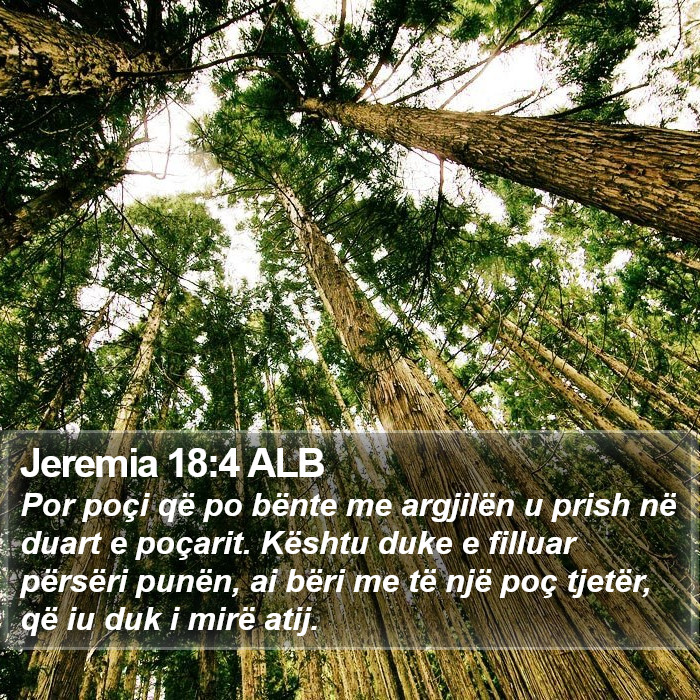 Jeremia 18:4 ALB Bible Study