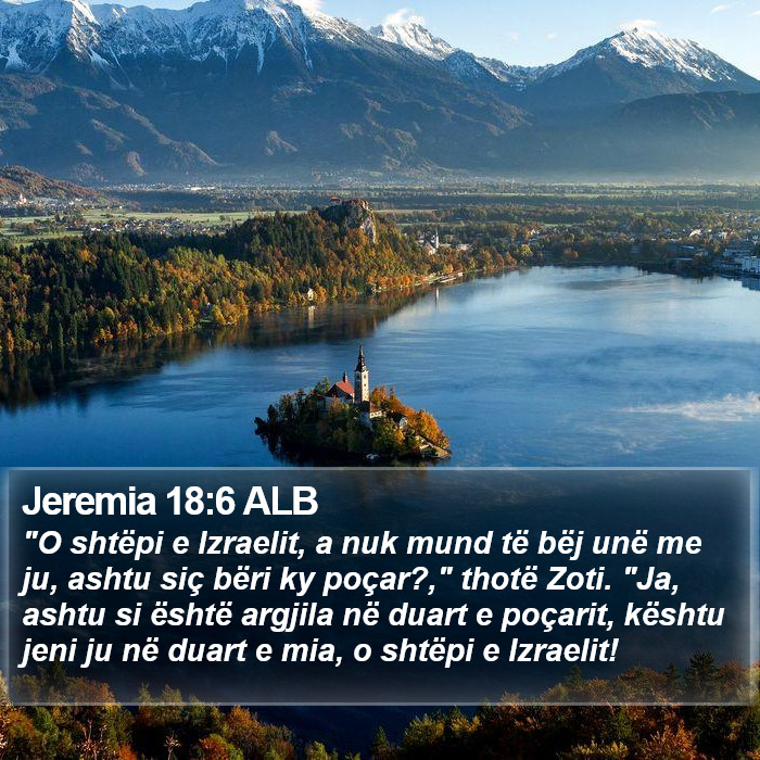 Jeremia 18:6 ALB Bible Study