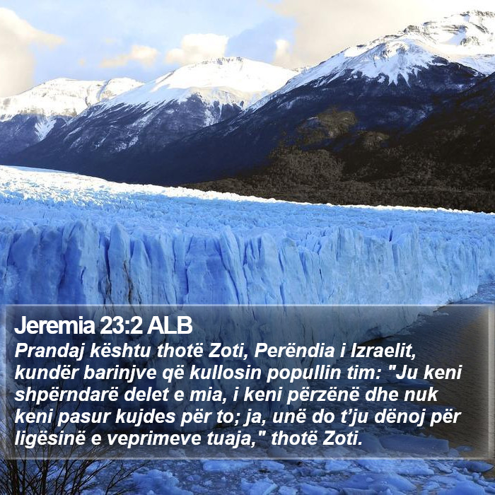 Jeremia 23:2 ALB Bible Study